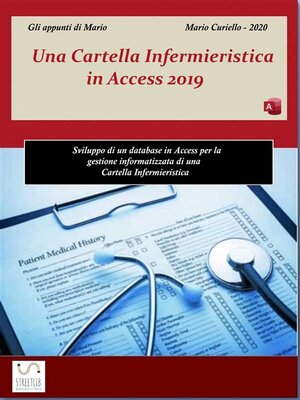 cover image of Una Cartella Infermieristica in Access 2019